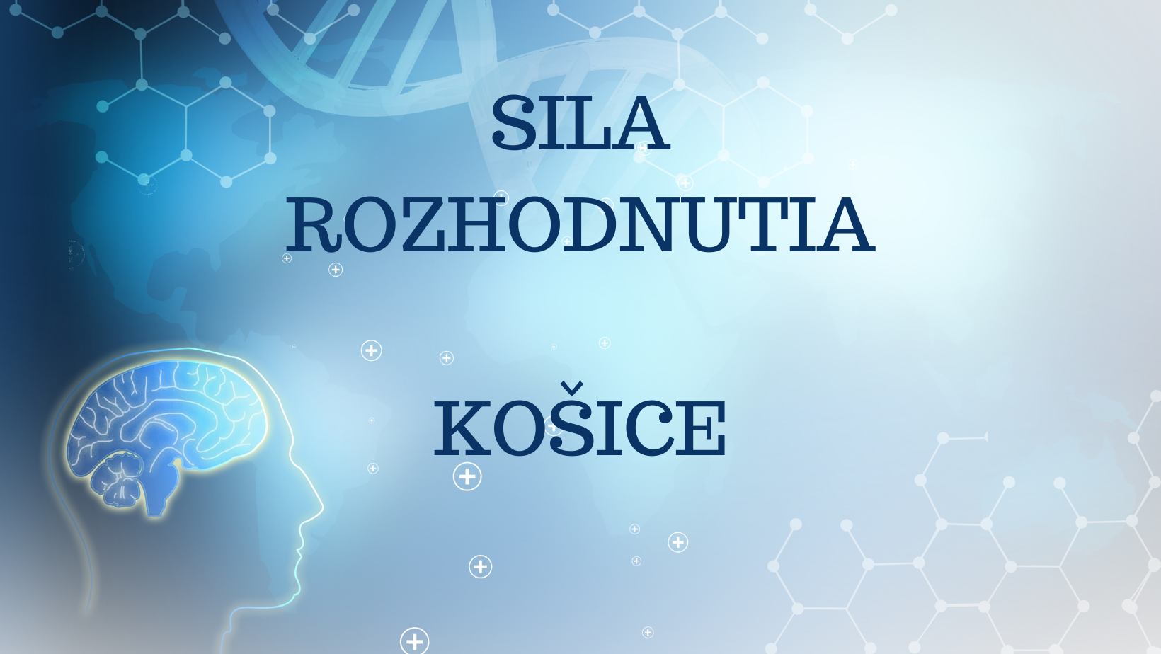 SILA ROZHODNUTIA, Košice (štvrtok/piatok) - plne obsadený, možnosť prihlásiť sa ako náhradník 