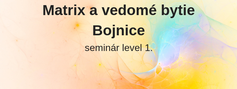 level 1 - Matrix a vedomé bytie, Bojnice