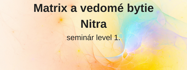 level 1 - Matrix a vedomé bytie, Nitra
